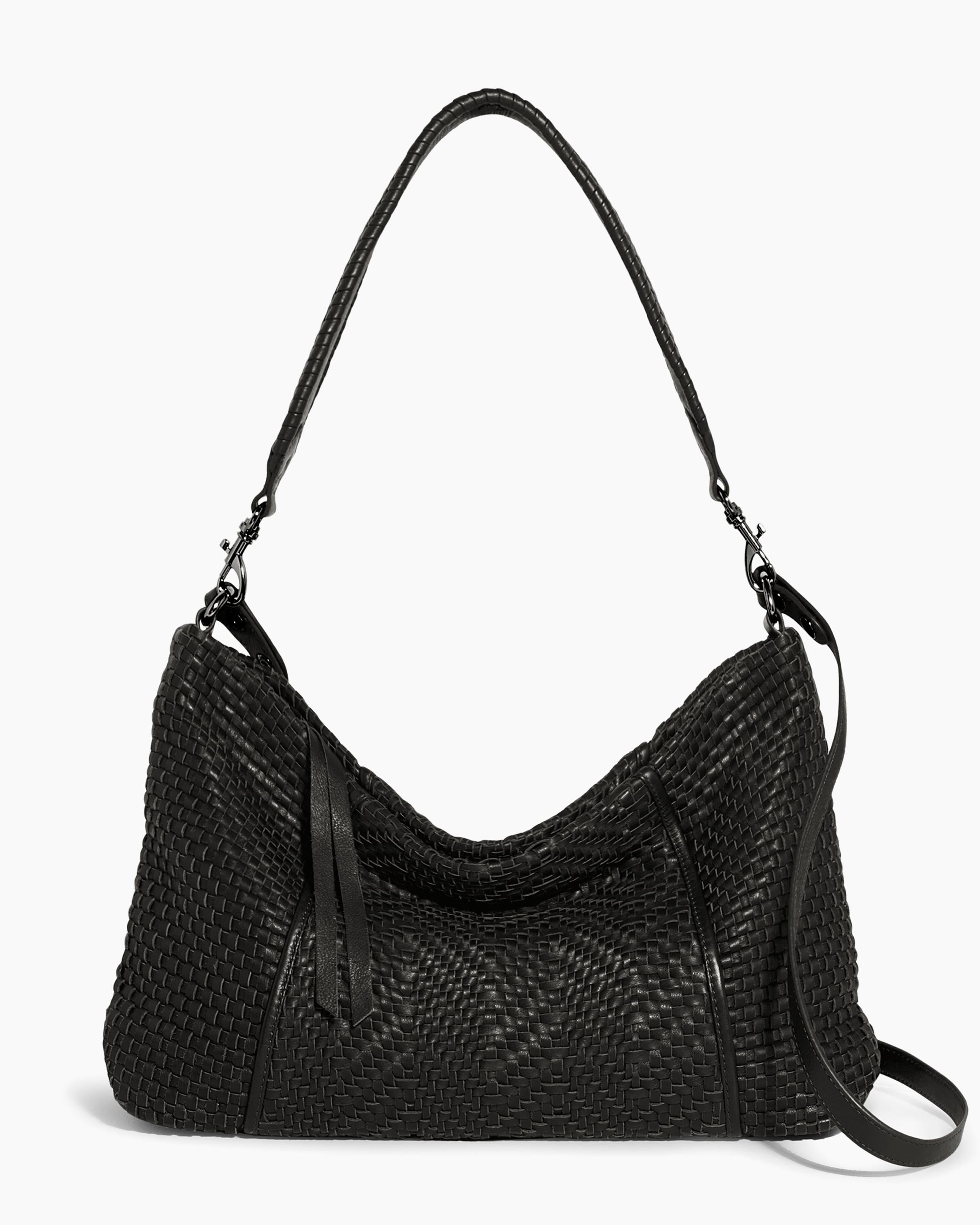 Austin Vibes Black Convertible Hobo