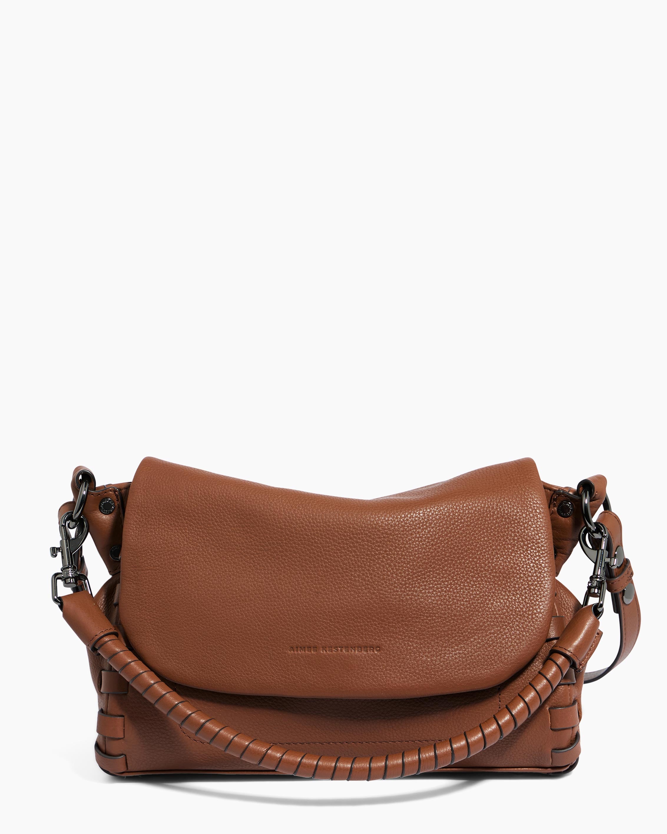 Aimee outlet Kestenberg Collection Convertible Shoulder/Crossbody Leather Bag