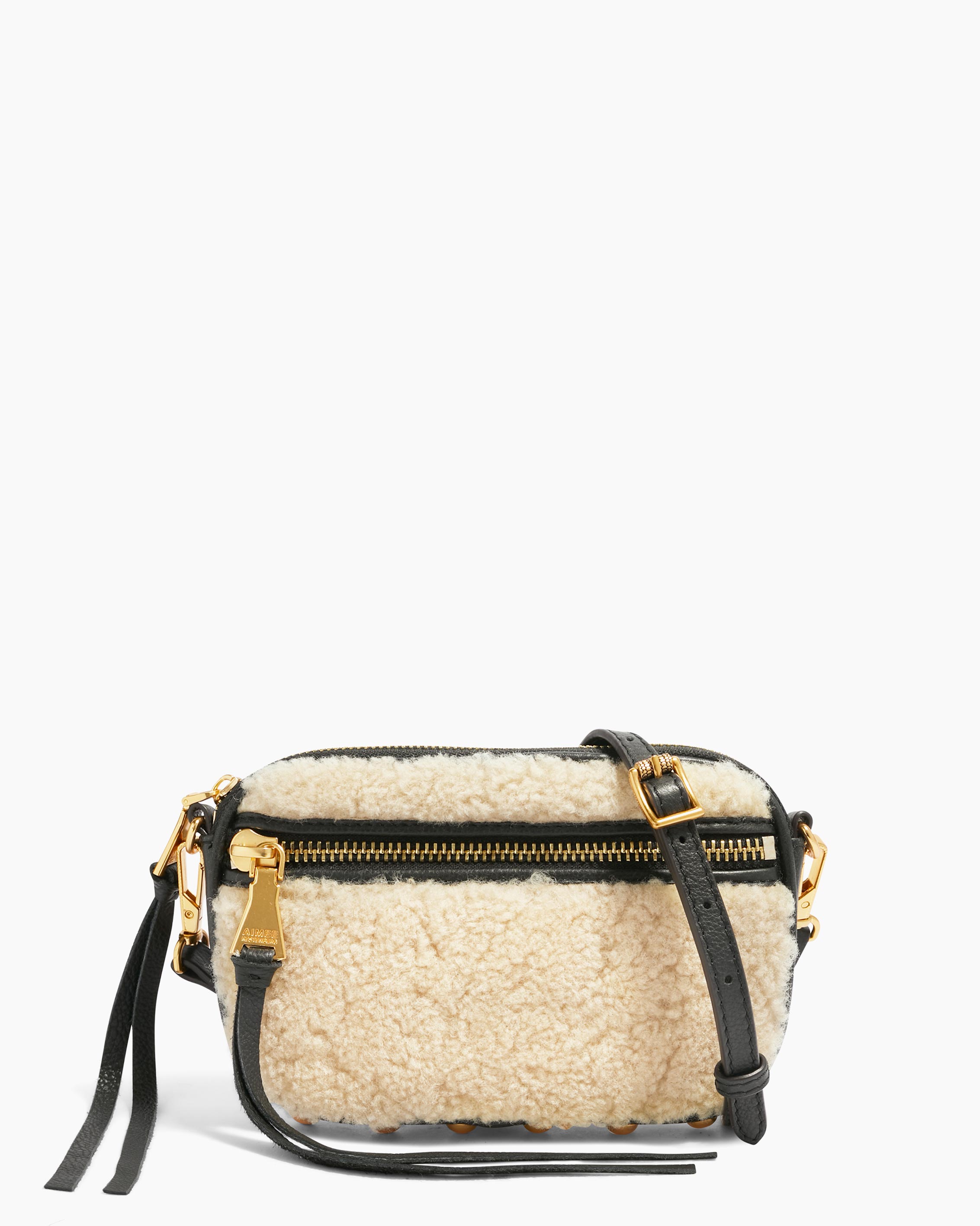 Mini Miller Shearling Crossbody Bag: Women's Handbags, Crossbody Bags