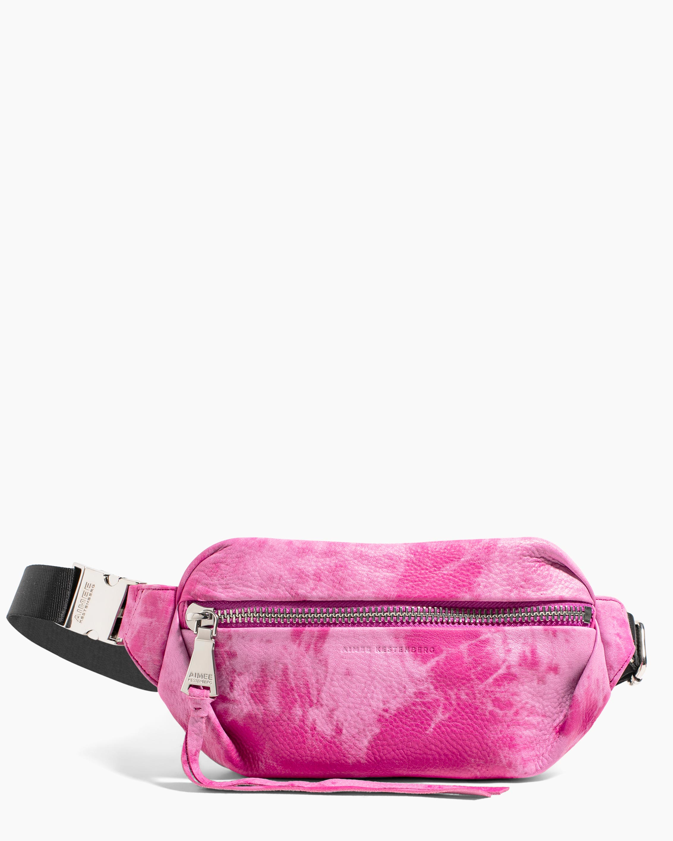 Aimee Kestenberg Pink Tie-Dye Leather shops Strap