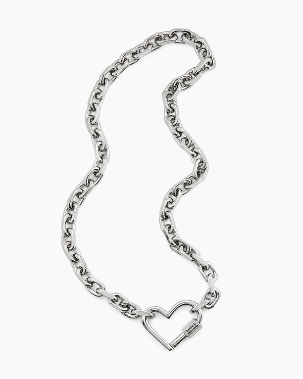 It's A Love Thing Heart Chain Necklace