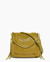 Woven All For Love Mini Crossbody