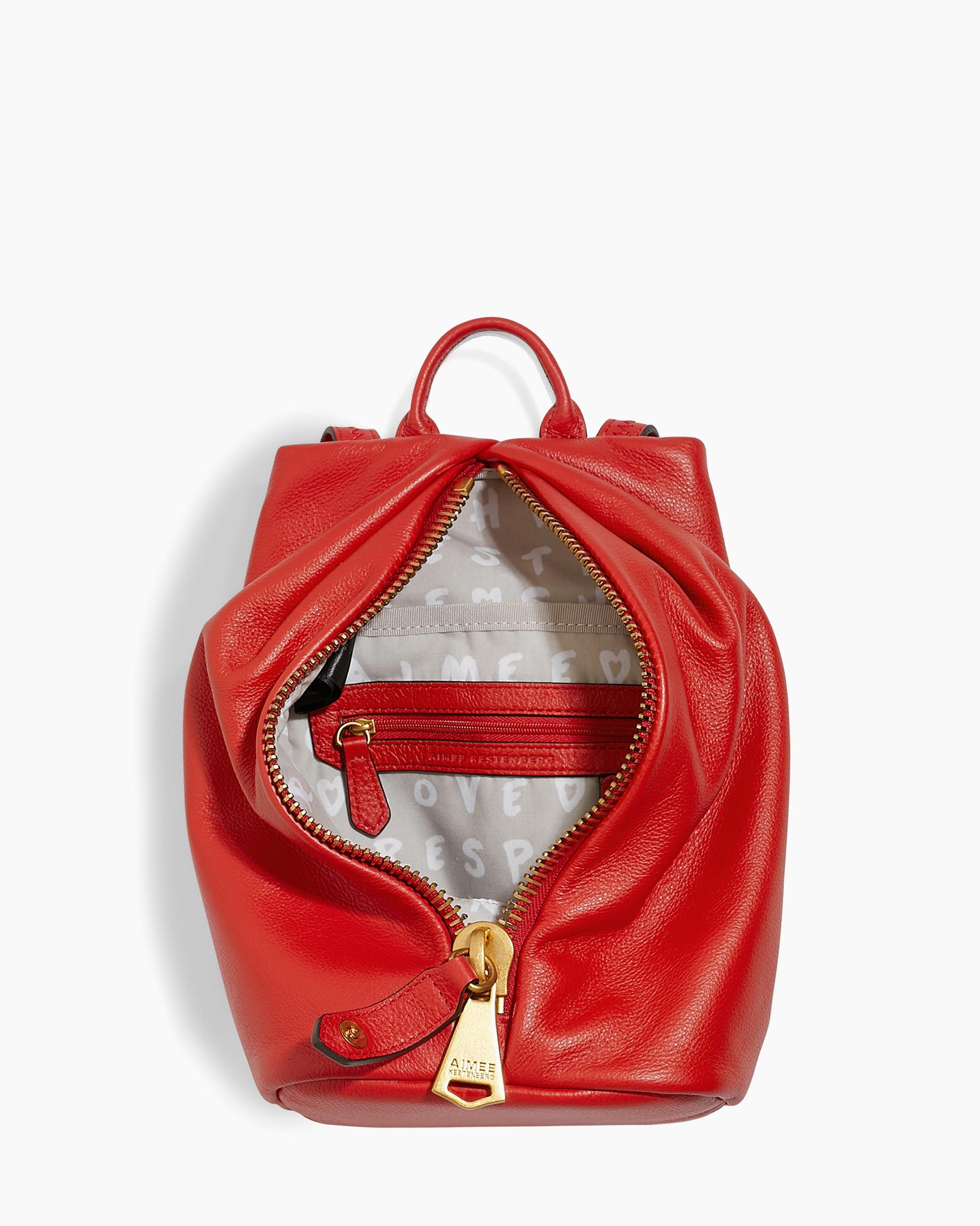 Red backpack mini online