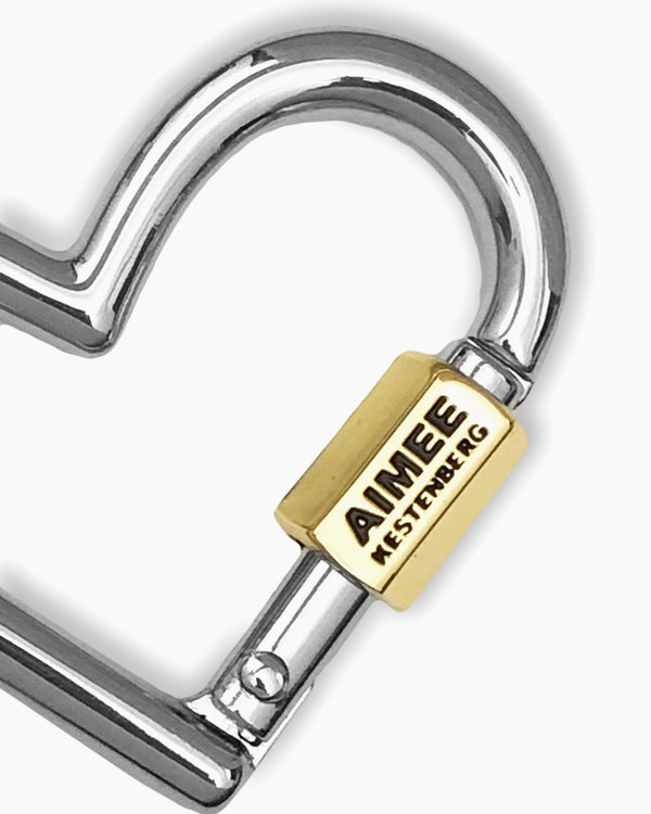 It's A Love Thing Heart Carabiner