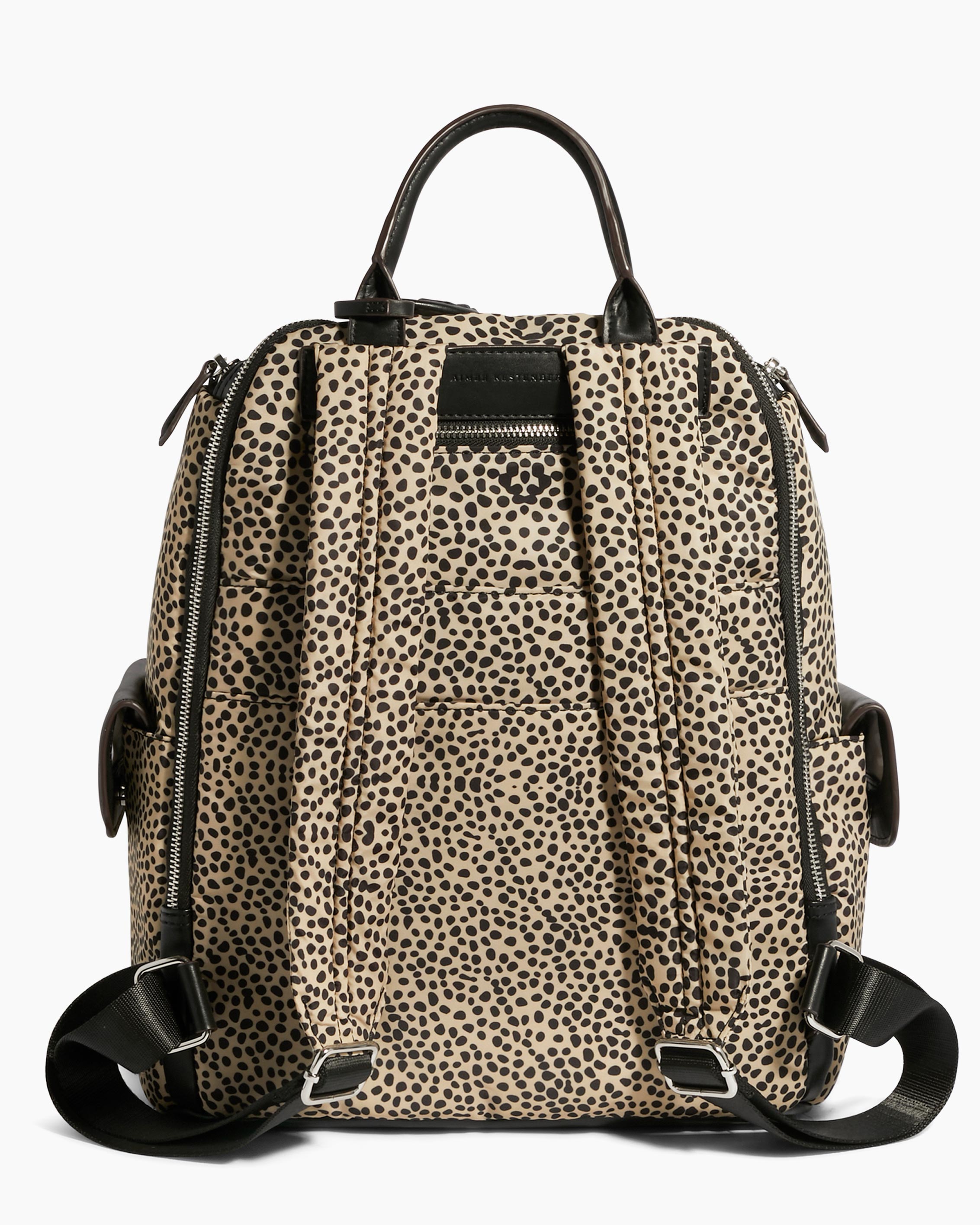 Baby Bag Natural Spotted Cheetah Nylon Print | Aimee Kestenberg