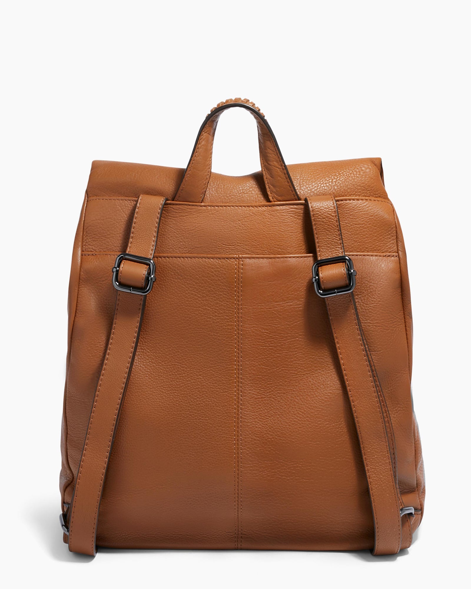 Bali Large Backpack Chestnut Brown with Gunmetal Aimee Kestenberg