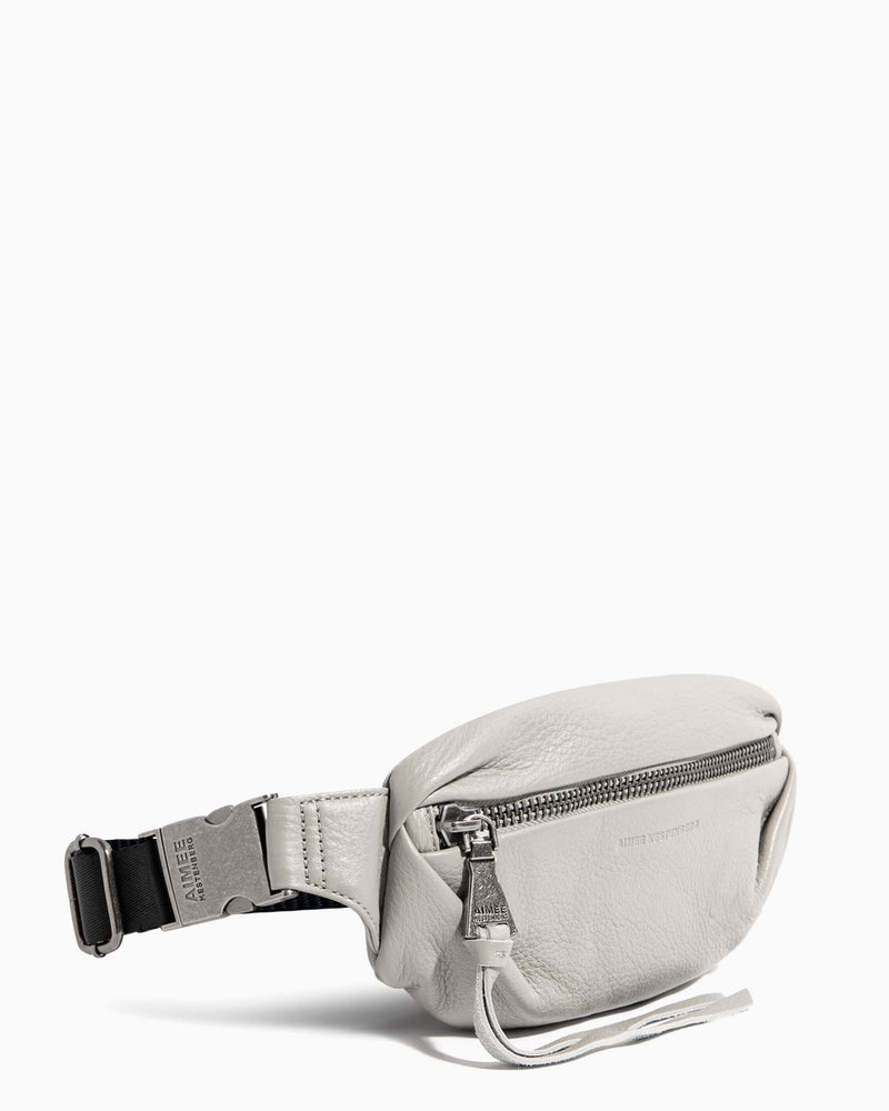 Aimee Kestenberg | Milan Bum Bag Elephant Grey - side angle