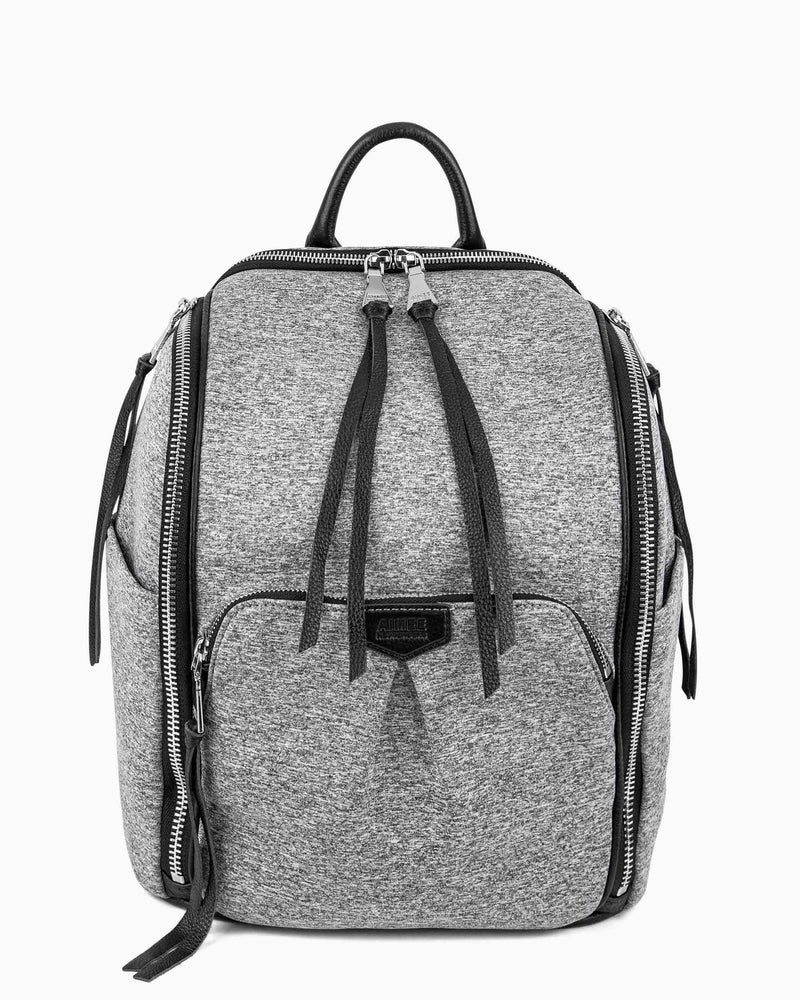 When In Rome Backpack - grey neoprene front