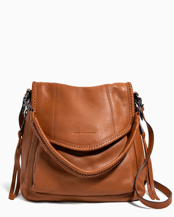 All For Love Convertible Shoulder Bag Chestnut - front