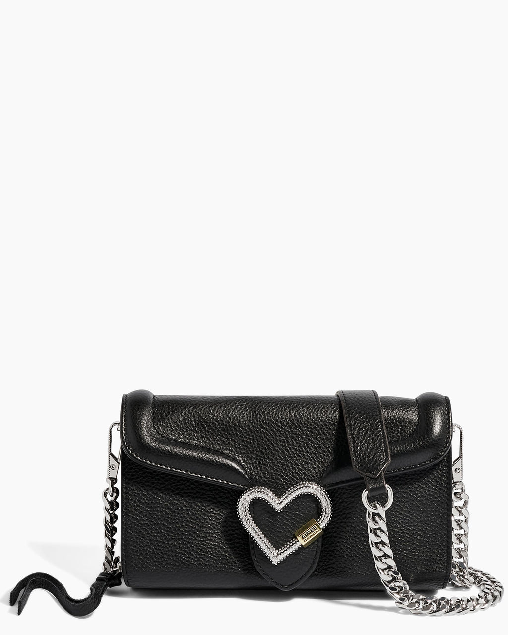 Lovers Lane Black Wallet On A Chain | Aimee Kestenberg