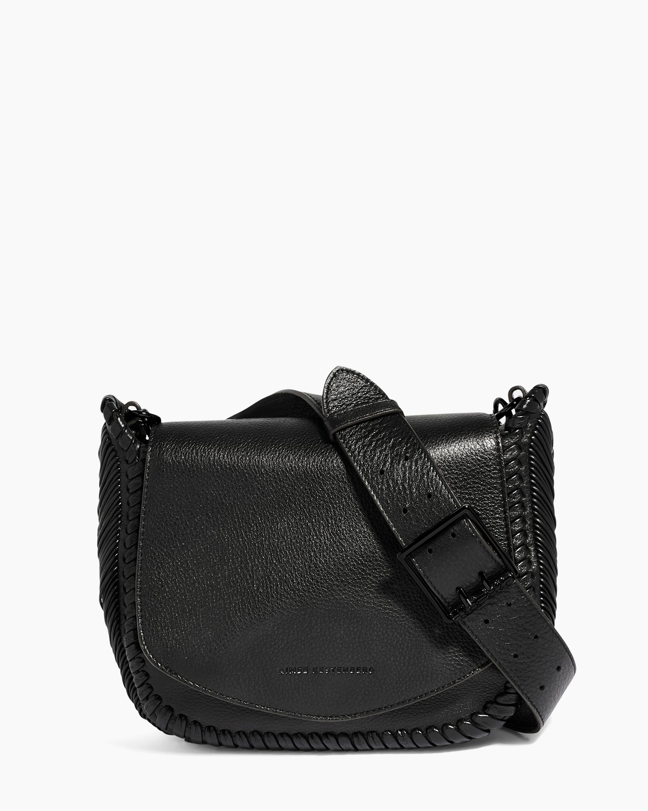 All For Love Black Saddle Crossbody | Aimee Kestenberg