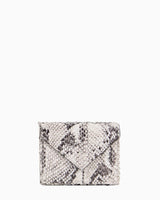 Zip It Up Trifold Wallet Vanilla Snake