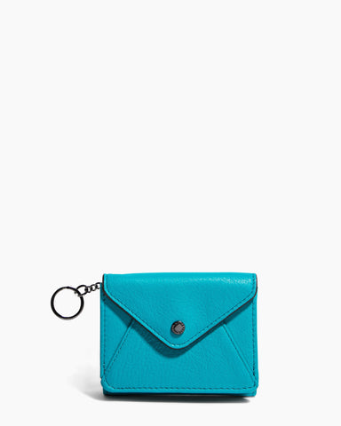 Tri Fold Wristlet Wallet, Solid Color Options -Holds large phone