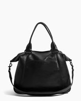 Let's Ride Satchel Black - back