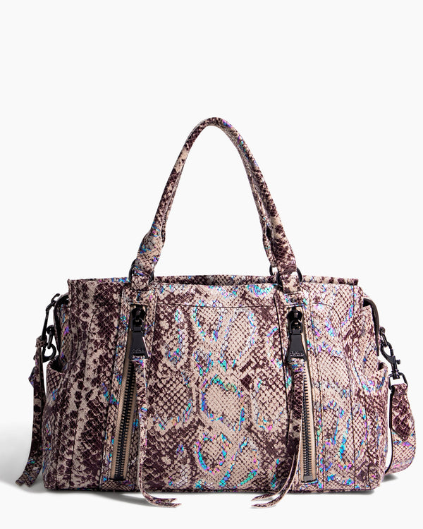 Zip Me Up Satchel Mystic Snake - front